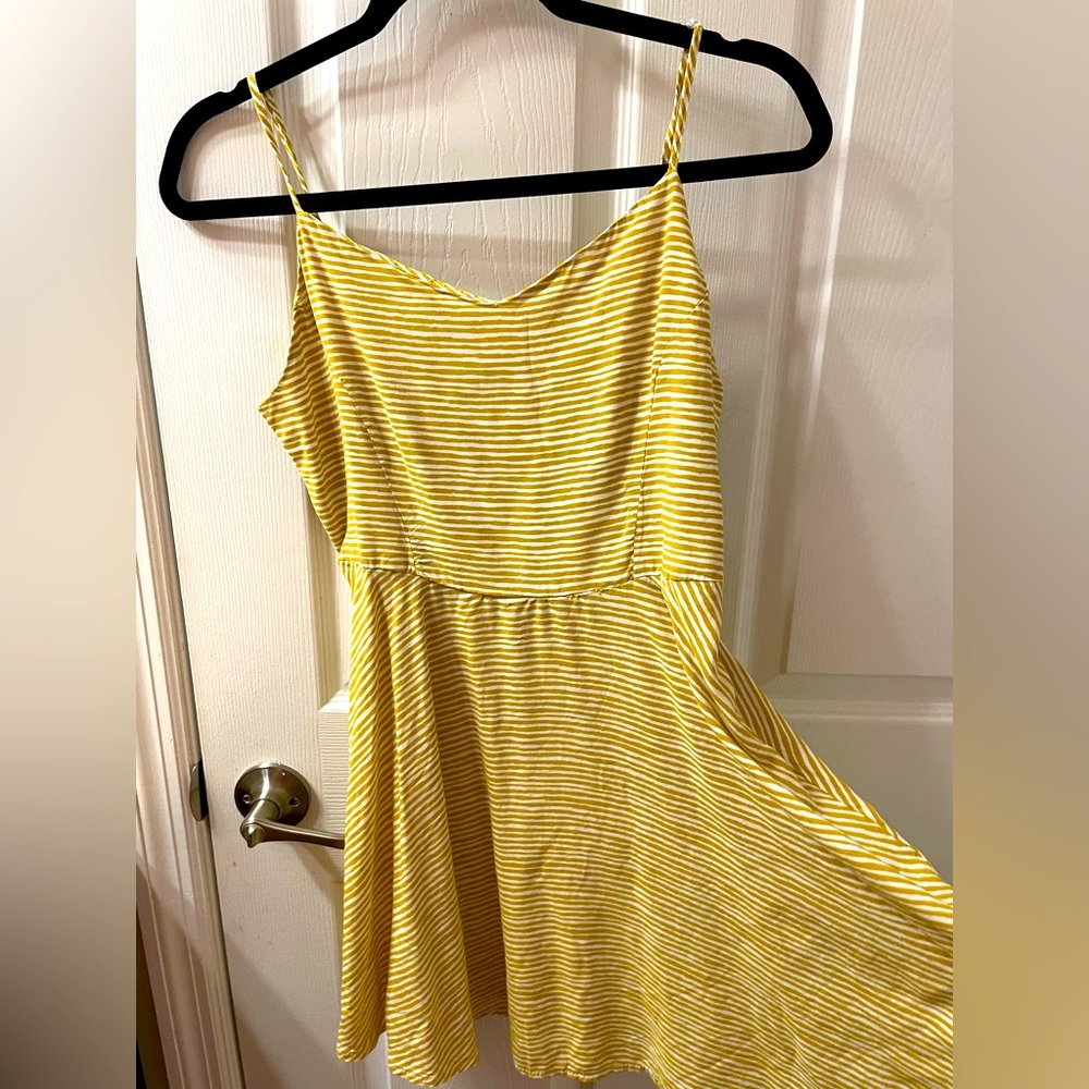 Old navy yellow mini dress